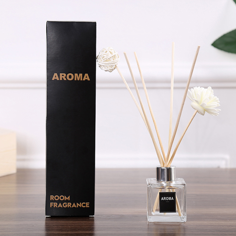 Hot sale customized private label aroma essential oil reed diffuser room freshener for home decor